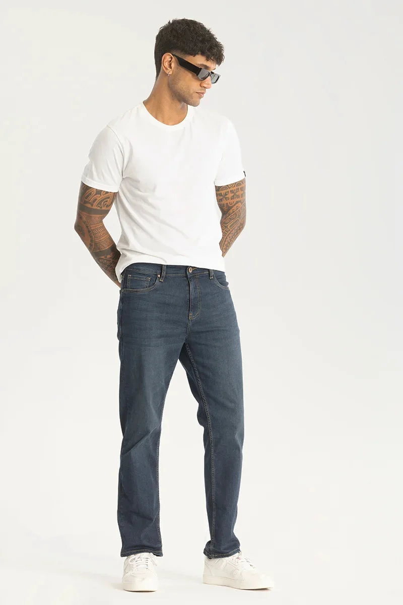 SNITCH  Blue Comfort Fit Jeans for Men | Best Price UAE